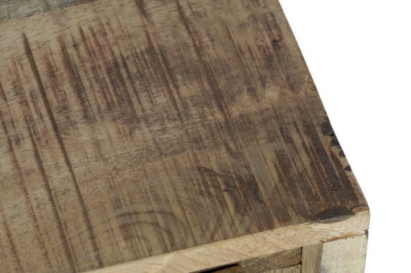CONSOLA MANGO METAL 130X40X89 NATURAL NATURAL - Imagen 8