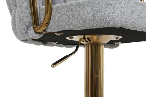 TABURETE POLIESTER METAL 53X55X100 83 TRENZADO - Imagen 6