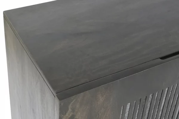 BUFFET MANGO METAL 177X45X77 MARRON - Imagen 2