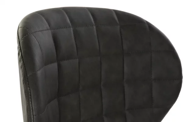 TABURETE PU METAL 47X50X110 110CM GRIS OSCURO - Imagen 3