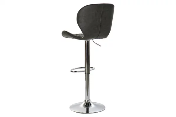 TABURETE PU METAL 47X50X110 110CM GRIS OSCURO - Imagen 7