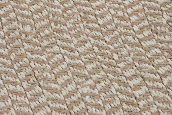 ALFOMBRA YUTE 150X1X230 2200GSM NATURAL - Imagen 3