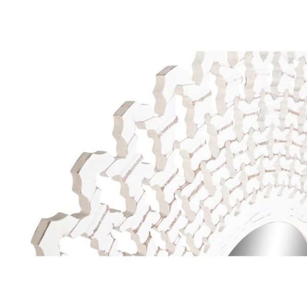 ESPEJO MDF CRISTAL 90X2,5X90 DECAPE BLANCO - Imagen 3