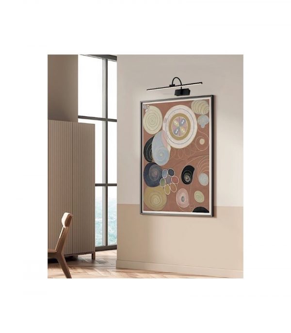 APLIQUE LED 12W PARACURU NEGRO 8916 MANTRA - Imagen 2