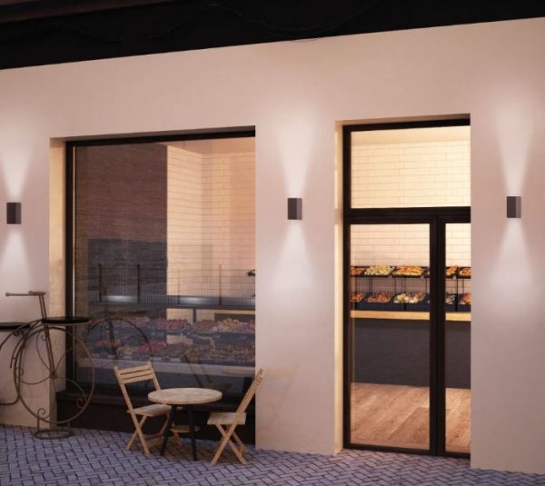 APLIQUE KANDANCHU CUADRADO 2L ÒXIDO CORTEN 7471 MANTRA - Imagen 2