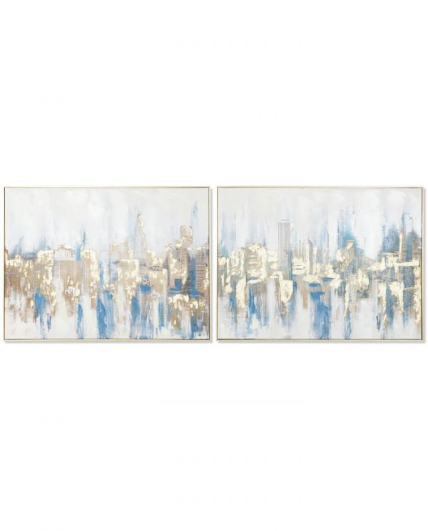 CUADRO LIENZO PS 80X3,5X60 NEW YORK 2 SURT.