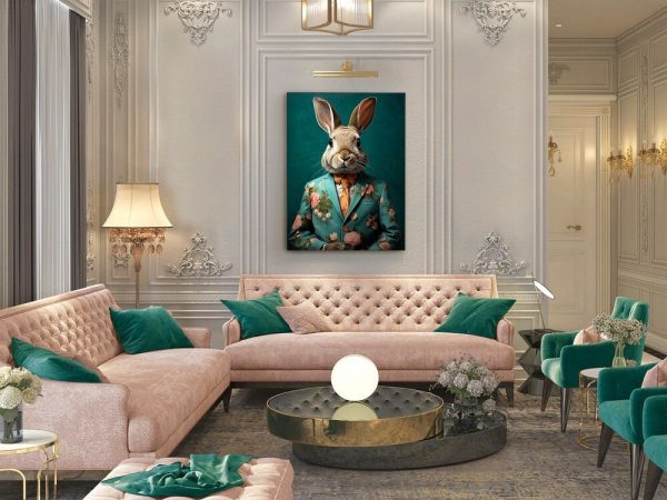 CUADRO MR. RABBIT ACRILICO 90X120 SCHULLER 679602 - Imagen 2