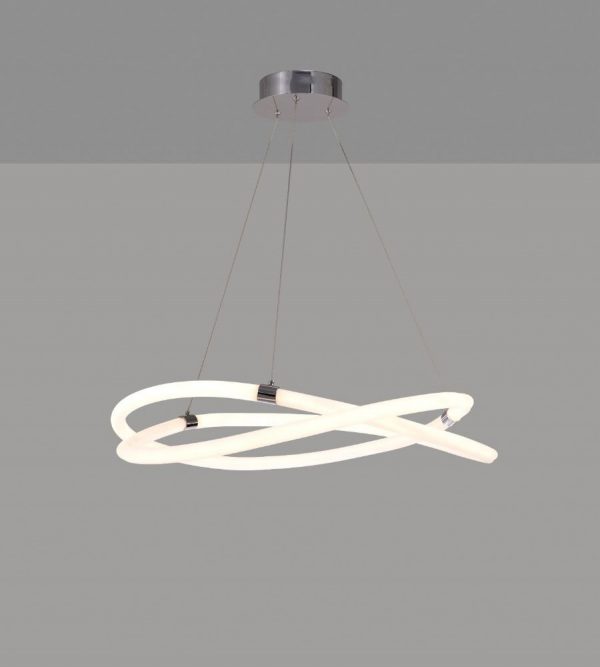 LÁMPARA LED CROMO 60W INFINITY LINE 6607 MANTRA - Imagen 2