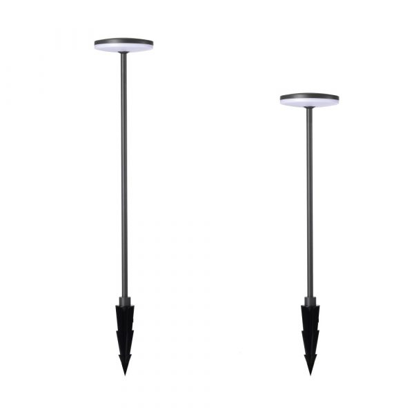 BALIZA / ESTACA LED 12W H60 AKITA NEGRO 8480 MANTRA - Imagen 2
