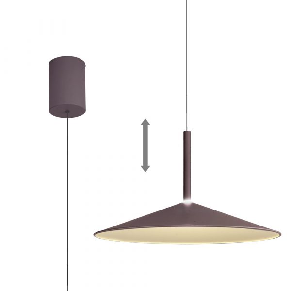 COLGANTE LED 16W CALICE CAFÉ 7892 MANTRA - Imagen 3