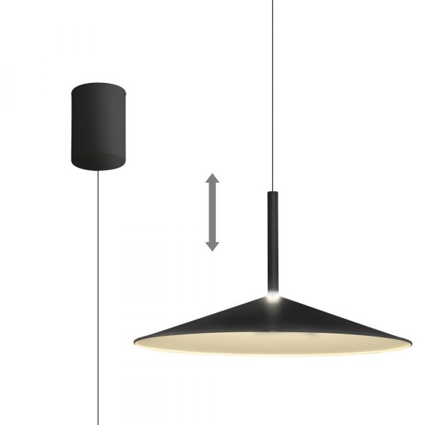COLGANTE LED 16W CALICE NEGRO 7891 MANTRA - Imagen 2