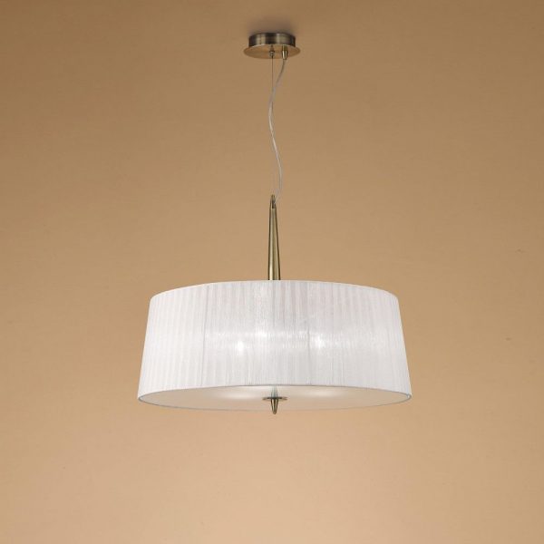 MANTRA LOEWE COLGANTE CUERO 3L Ø550 - Imagen 2