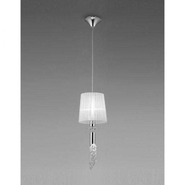 MANTRA TIFFANY CROMO COLGANTE 1+1L - Imagen 2
