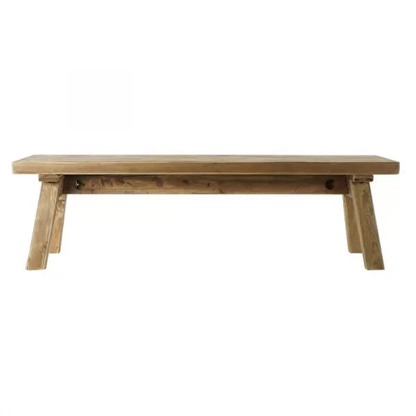 MESITA AUXILIAR MADERA RECICLADA 150X39X43 - Imagen 2