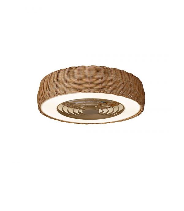 KILIMANJARO MINI VENTILADOR RATAN LED 8226 MANTRA