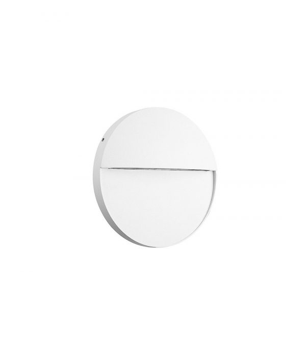 APLIQUE SEÑALIZADOR REDONDO 6W BAKER BLANCO 7018 MANTRA