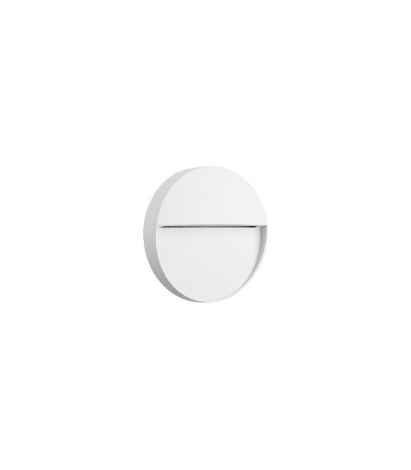 APLIQUE SEÑALIZADOR REDONDO 3W BAKER BLANCO 7014 MANTRA
