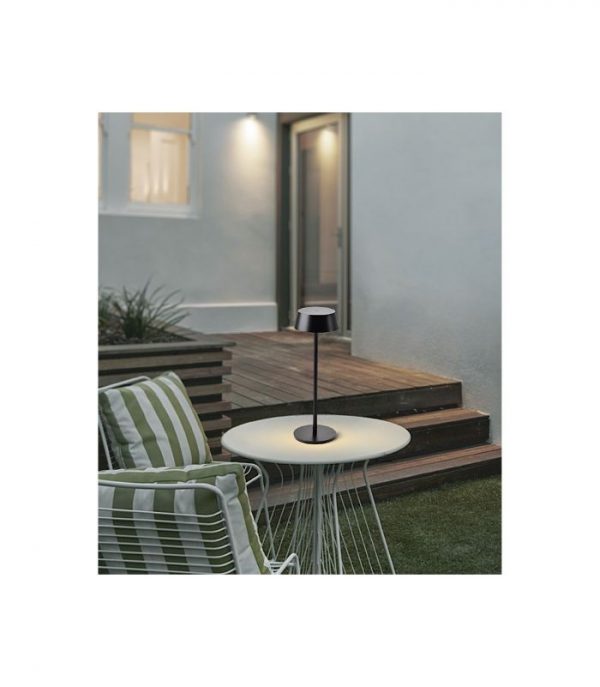 SOBREMESA LED PORTATIL K4 NEGRO 7986 MANTRA - Imagen 2
