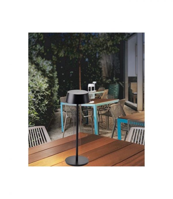 SOBREMESA LED PORTATIL K4 NEGRO 7986 MANTRA - Imagen 3