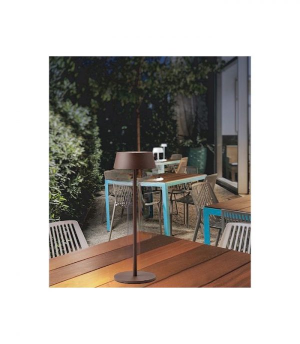 SOBREMESA LED PORTATIL K4 CORTEN 7987 MANTRA - Imagen 3