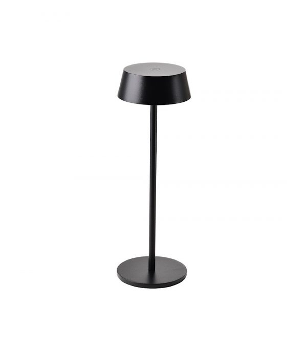 SOBREMESA LED PORTATIL K4 NEGRO 7986 MANTRA