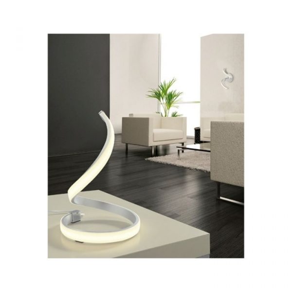 SOBREMESA NUR PLATA/CROMO LED 15W 3000K - Imagen 2