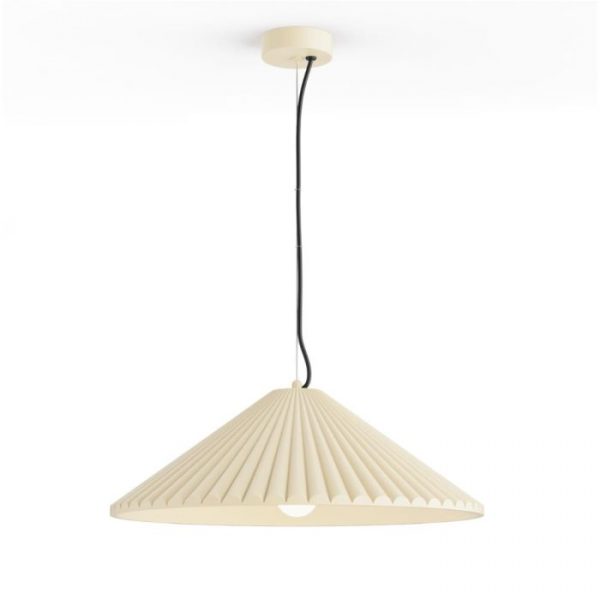SULION ELENA 500 COLGANTE DE YESO BEIGE - Imagen 2