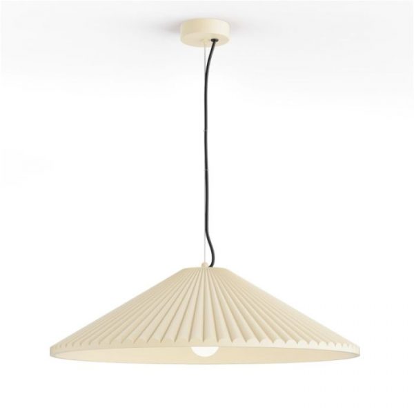 SULION ELENA 600 COLGANTE DE YESO BEIGE - Imagen 2