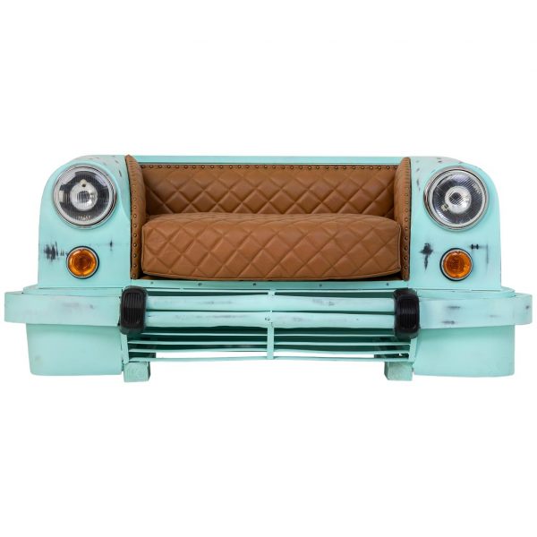 SOFA COCHE TURQUESA 154X76X70CM - Imagen 2
