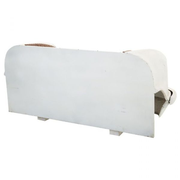 SOFA COCHE DE METAL Y TAPIZADO 157X68X68CM - Imagen 3