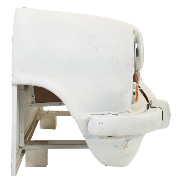 SOFA COCHE DE METAL Y TAPIZADO 157X68X68CM - Imagen 6