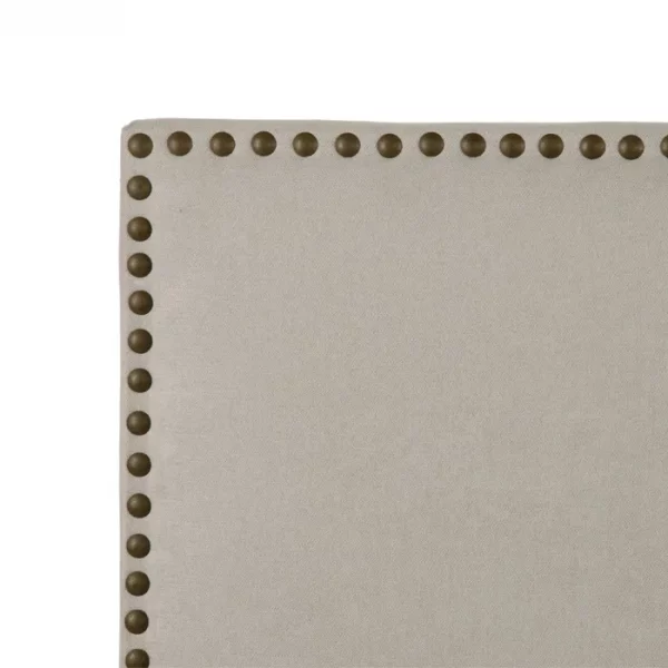 CABECERO BEIGE GRISÁCEO TEJIDO-MADERA 160 X 4 X 80 CM - Imagen 3