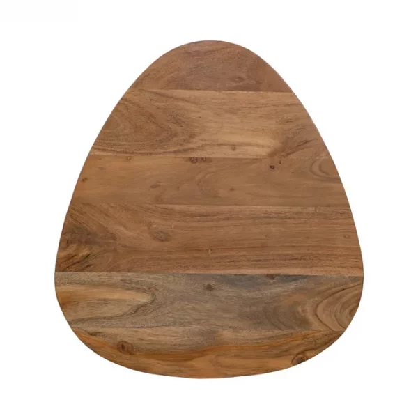 S/3 MESA CENTRO NATURAL MADERA-METAL 86 X 81 X 43 CM - Imagen 10