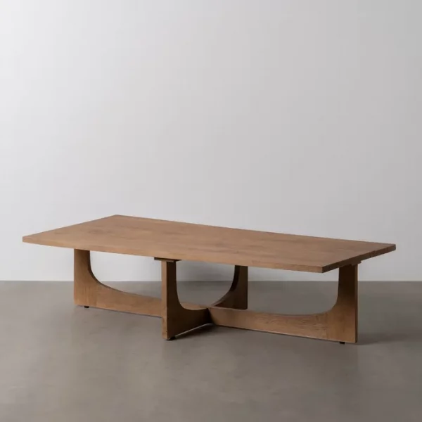 MESA CENTRO NATURAL MADERA DE MANGO 152 X 76 X 36 CM - Imagen 2