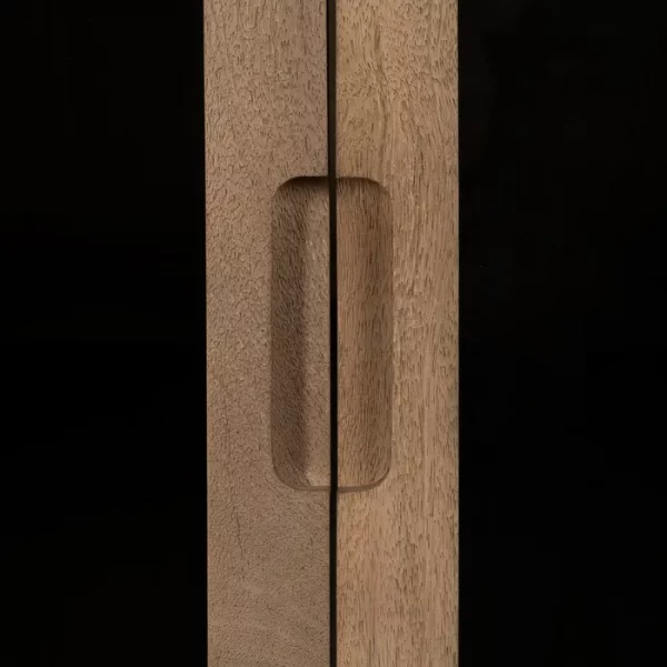 ARMARIO NATURAL MADERA DE MANGO SALÓN 107 X 40,50 X 142 CM - Imagen 11