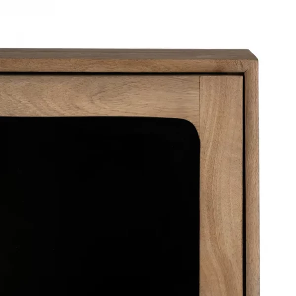 ARMARIO NATURAL MADERA DE MANGO SALÓN 107 X 40,50 X 142 CM - Imagen 12