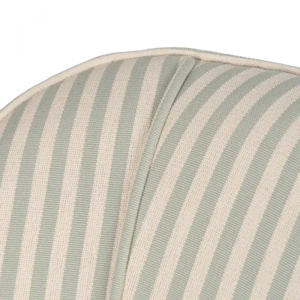 SILLÓN RAYAS VERDE MADERA DE CAUCHO 54 X 64 X 73 CM - Imagen 7