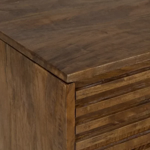 ESCRITORIO NATURAL MADERA DE MANGO 125 X 60 X 75 CM - Imagen 4