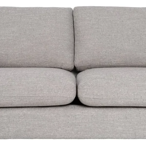 SOFÁ 3 PLAZAS GRIS TEJIDO-MADERA 221 X 90 X 87 CM - Imagen 7