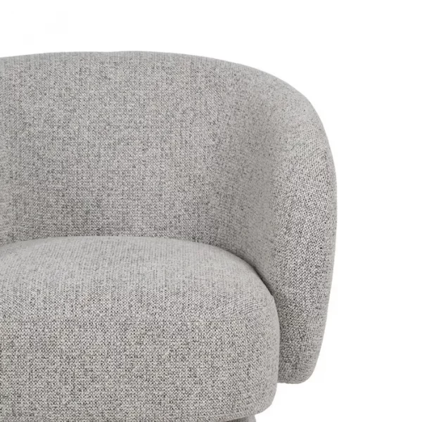 SILLÓN JASPEADO TEJIDO SALÓN 78 X 79 X 77 CM - Imagen 5