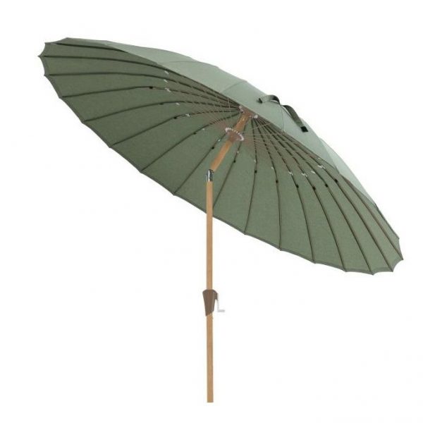 PARASOL ALUMINIO FIBRA VIDRIO 280X280X245 VERDE