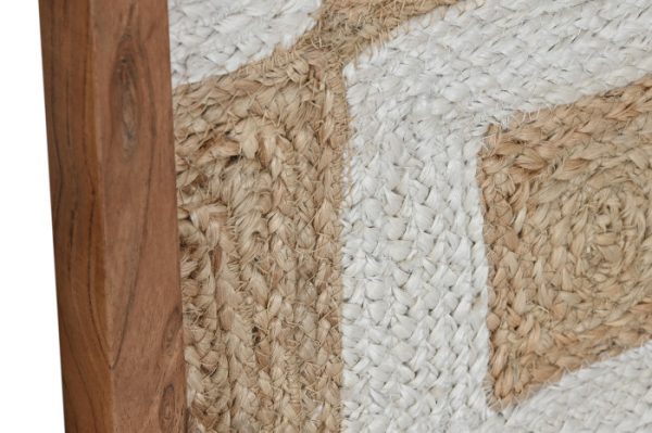 CUADRO YUTE ACACIA 40X3X60 GEOMETRICO 2 SURT. - Imagen 3
