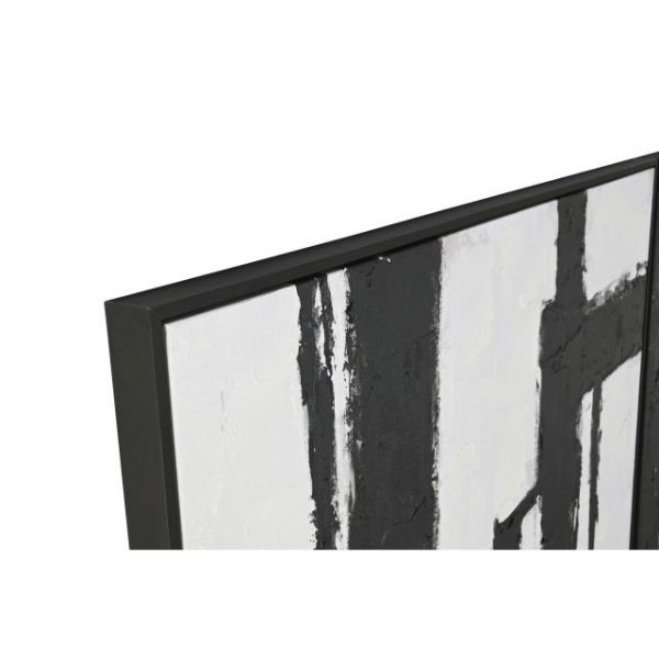 CUADRO MADERA LIENZO 123X4,3X183 ABSTRACTO 2 SURT. - Imagen 2