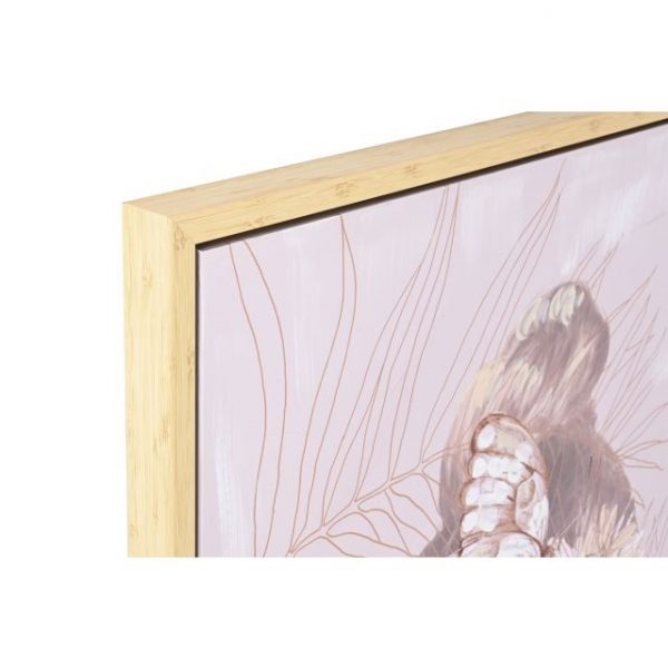 CUADRO LIENZO PS 80X3,7X120 CHICA FLORES 2 SURT. - Imagen 2