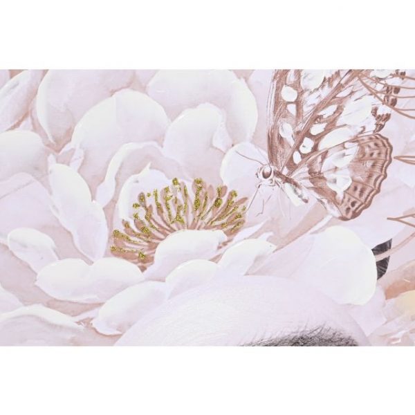 CUADRO LIENZO PS 80X3,7X120 CHICA FLORES 2 SURT. - Imagen 3