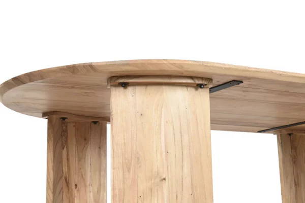 MESA COMEDOR ACACIA 200X100X75 - Imagen 5