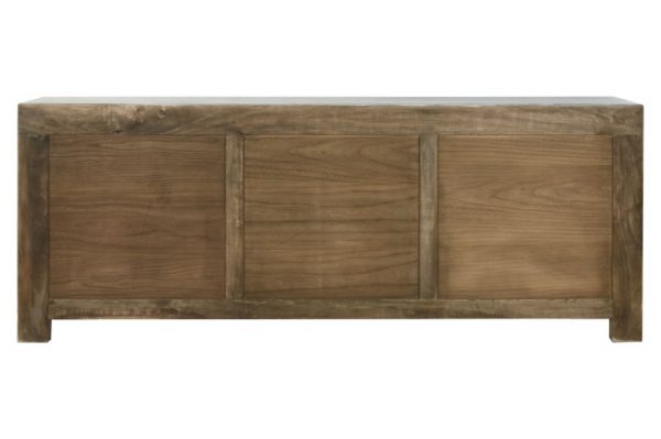 APARADOR OLMO MACIZO 220X45X85 6 PUE 6 CAJ - Imagen 3