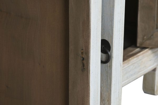 APARADOR OLMO MACIZO 220X45X85 6 PUE 6 CAJ - Imagen 6