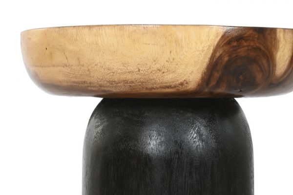 MESITA AUXILIAR SUAR 35X35X46 NEGRO - Imagen 3