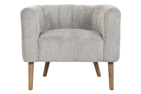 SILLON MADERA POLIESTER 79X72X67 GRIS - Imagen 2